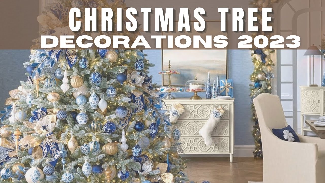 2023 Christmas Tree Decorations | Holiday Season 2023 Decorations | Christmas Tree Ideas