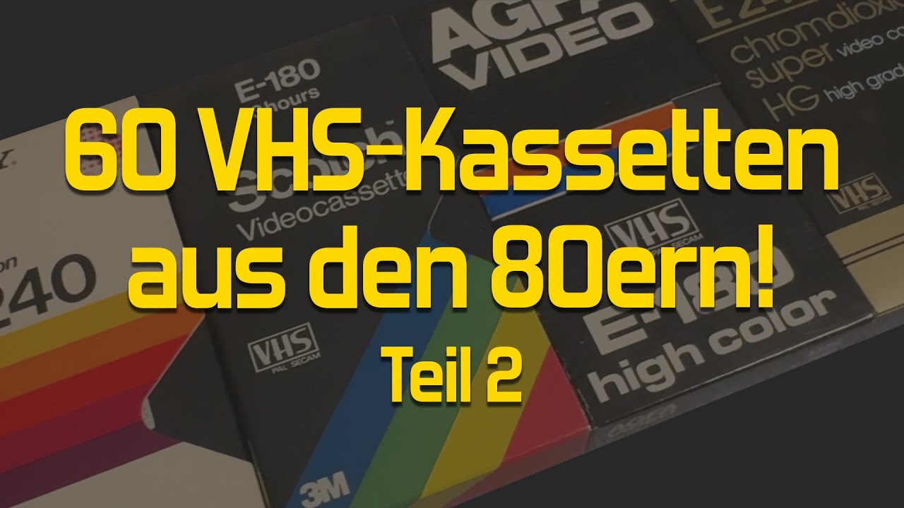 ReFind #044 - 60 VHS-Kassetten - Teil 2: Uralte Schinken und ein Rendezvous!