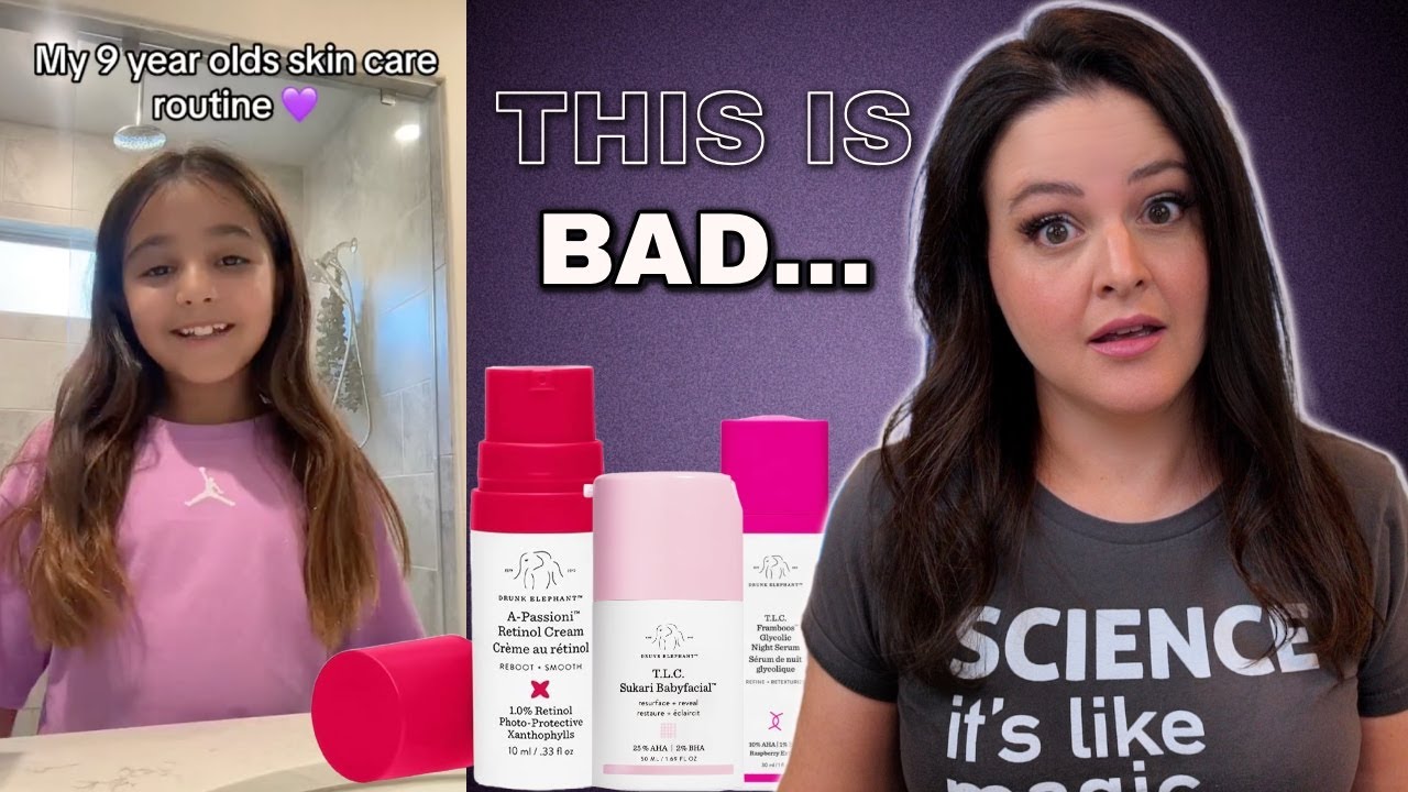 ОПАСНЫй реальный уход за кожей детей от Sephora