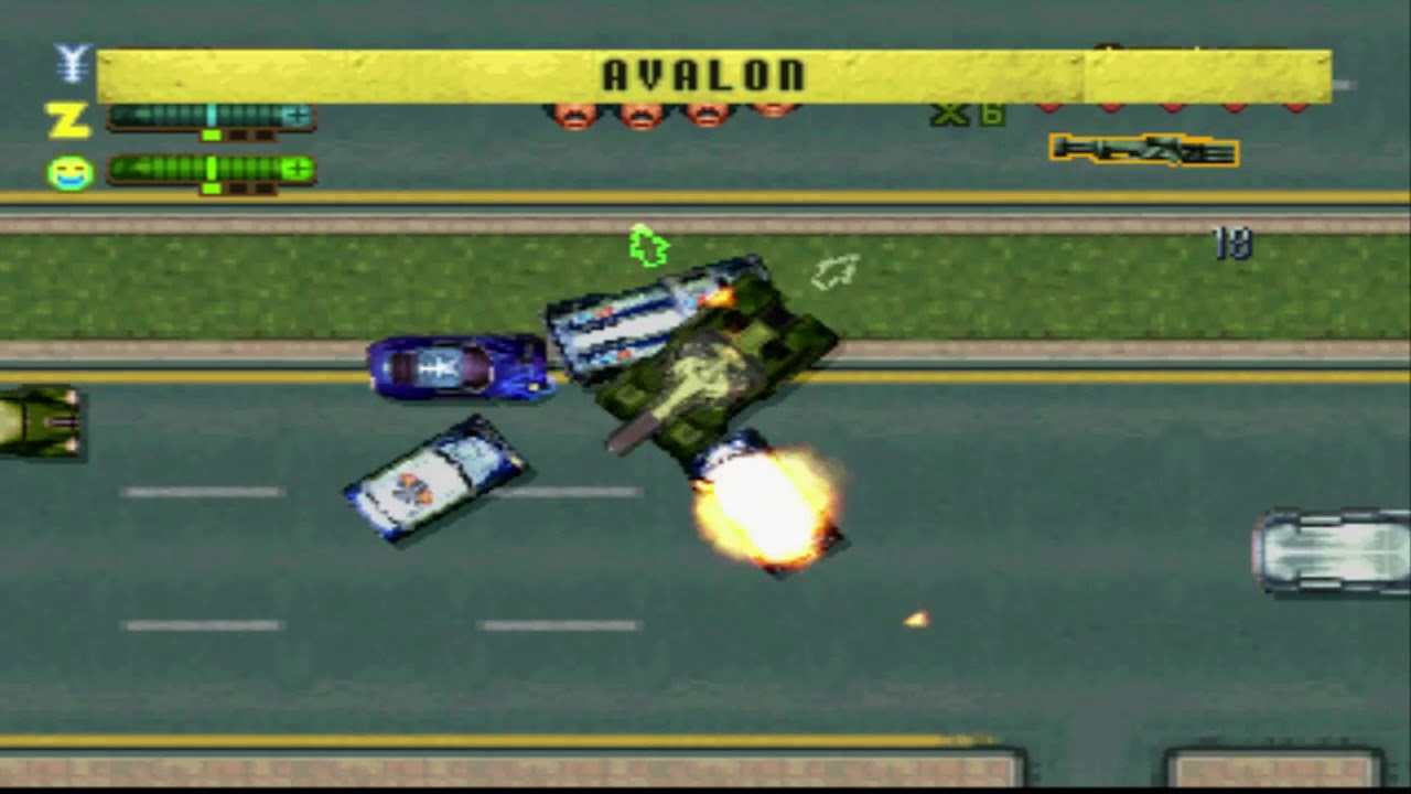 GTA 2 Tank Rampage