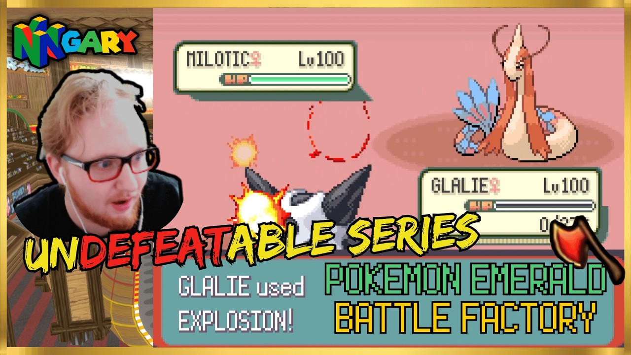 The Undefeatable Series - Pokemon Emerald Battle Factory!