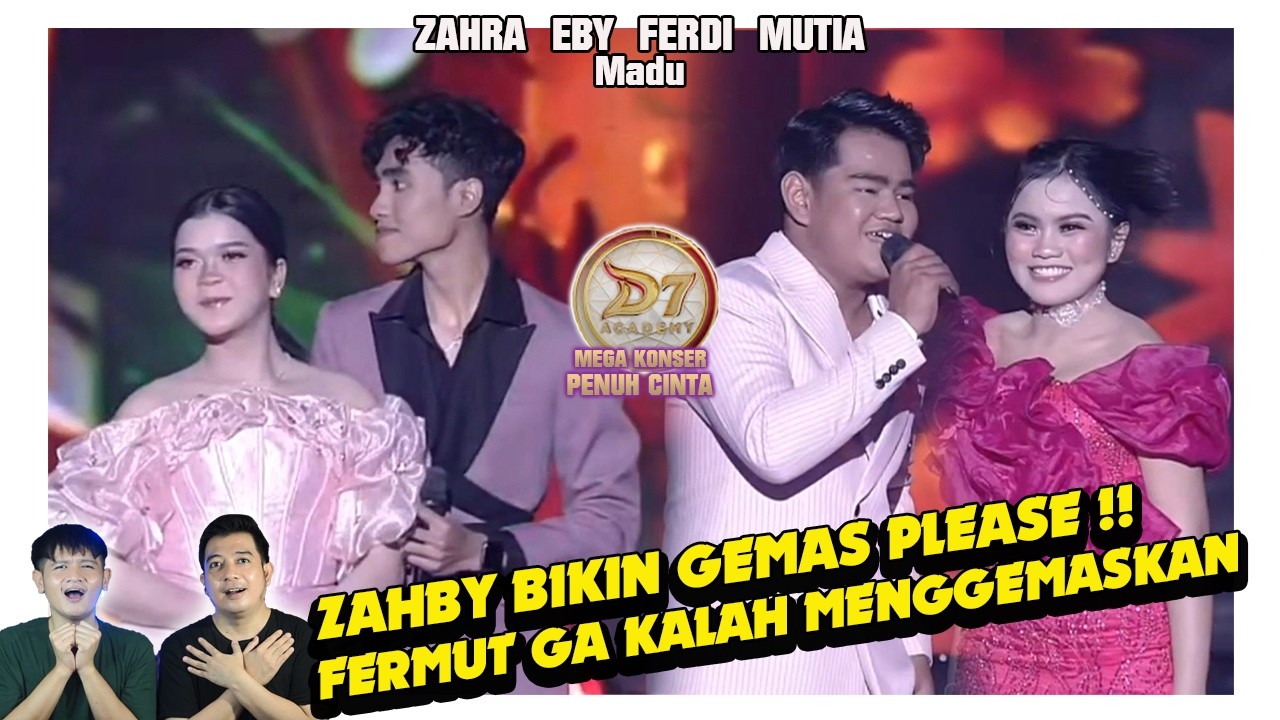Tingkah Zahby (Zahra, Eby) & Fermut (Ferdi, Mutia) semanis Madu. Gemas gemas !!