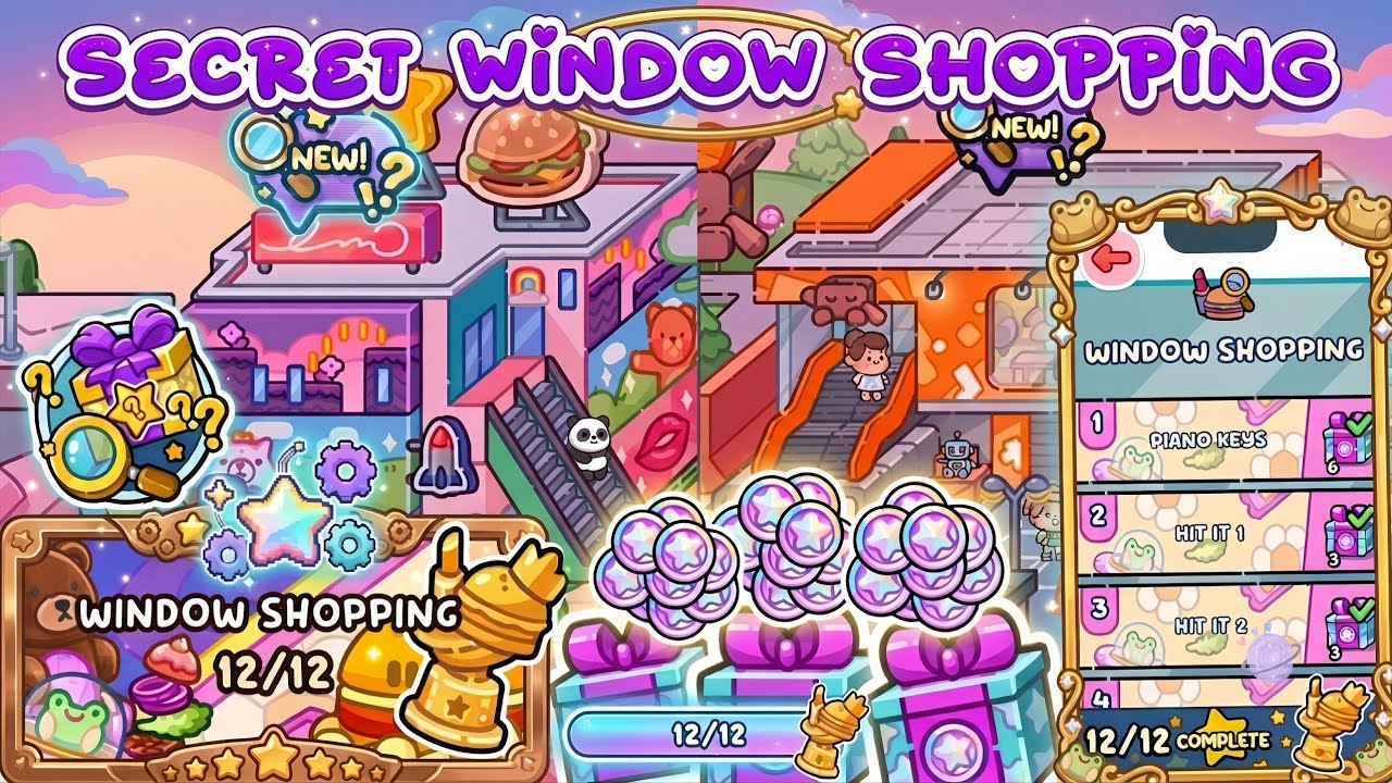 SECRET WINDOW SHOPPING FREE COINS | AVATAR WORLD | PAZU