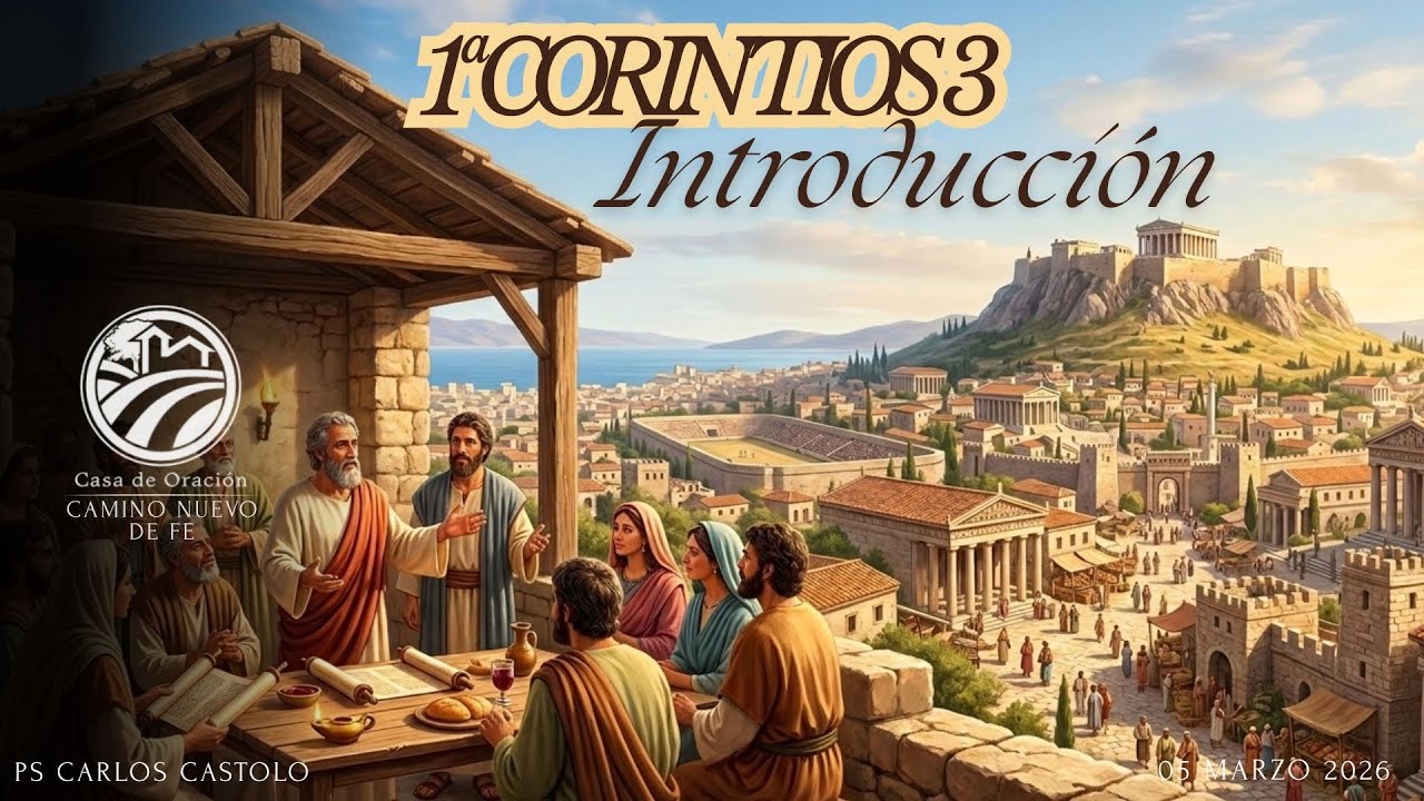 1a Corintios 3, Introducción - Ps Carlos Castolo 
