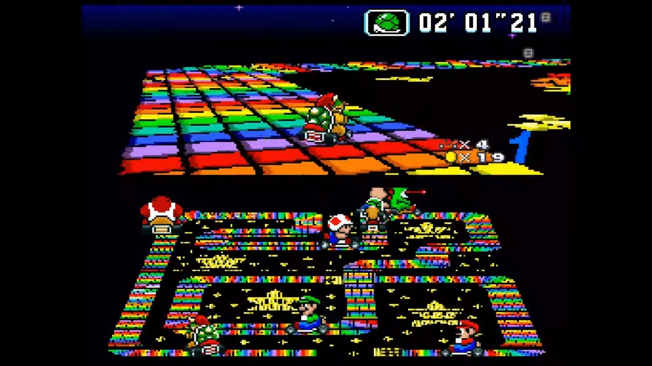 Sunday Longplay - Super Mario Kart: Aim To Be A Hero (SNES ROM Hack) - 150cc GP