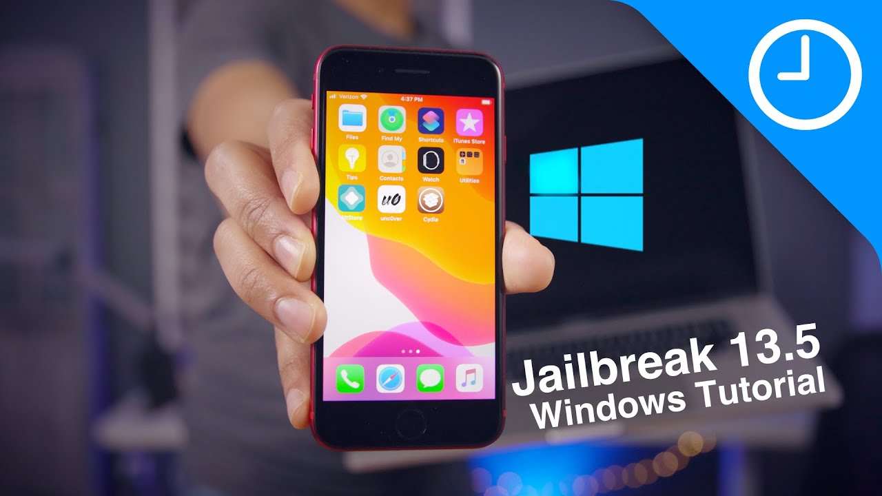 How to jailbreak iOS 13.5 with Unc0ver jailbreak on Windows! (+ 