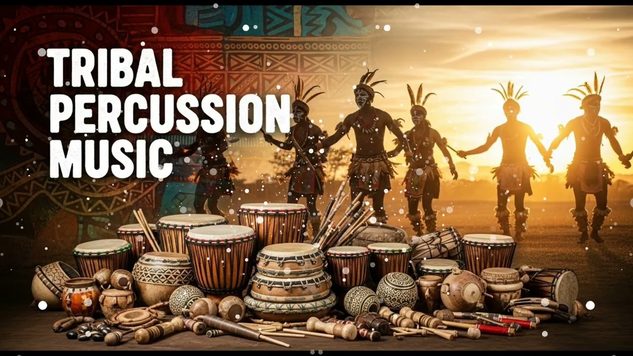 Tribal Drums Music | African Percussion Instrumental (No Copyright)