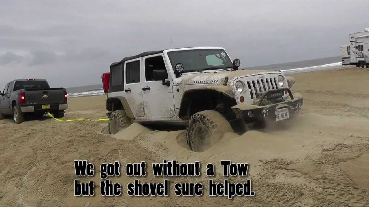 Jeep Playing at Pismo Beach, CA.