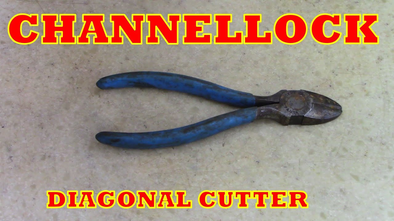 Channellock diagonal cutters, saving them from rust!