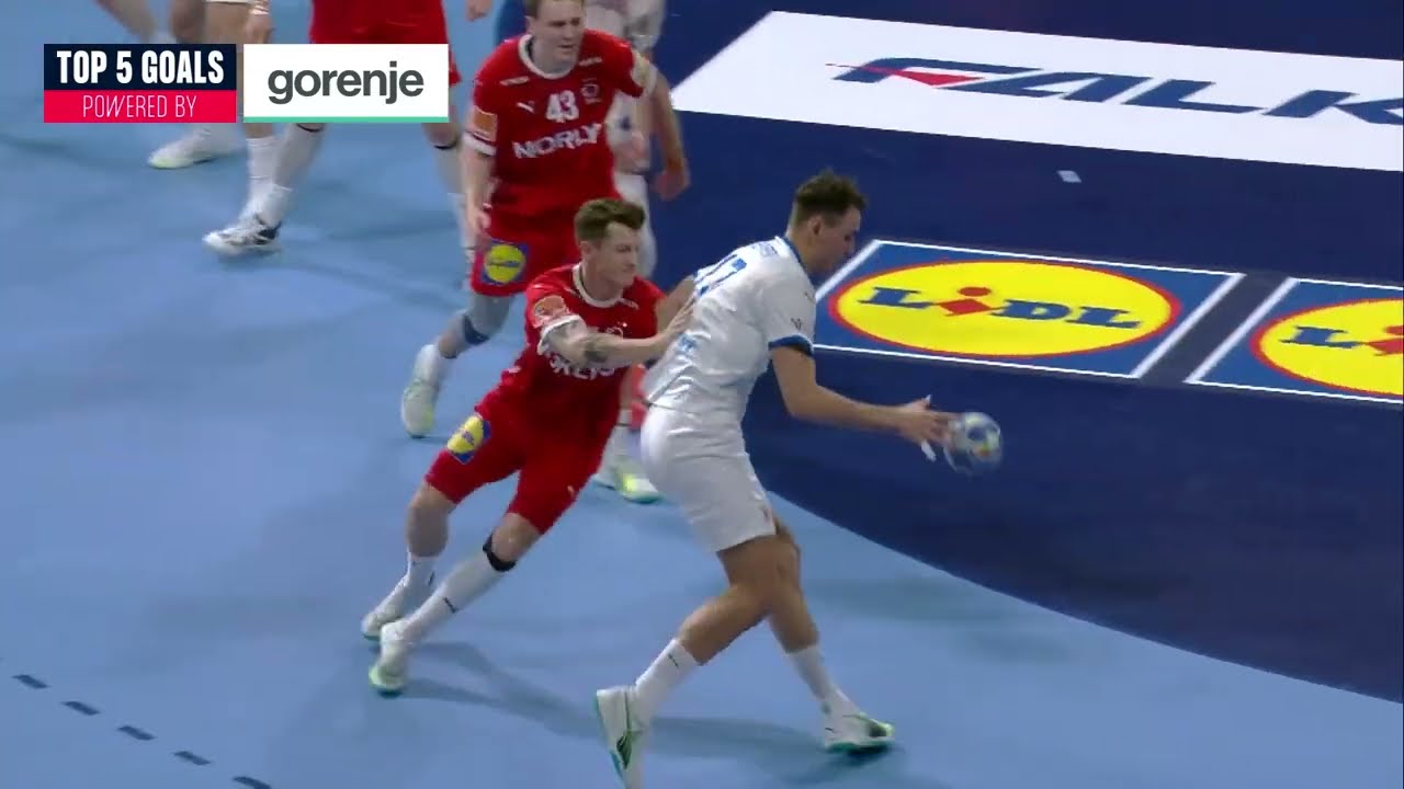 EHF EURO 2024 Highlights | Top 5 Tore - Tag 2 | Handball EM 2024