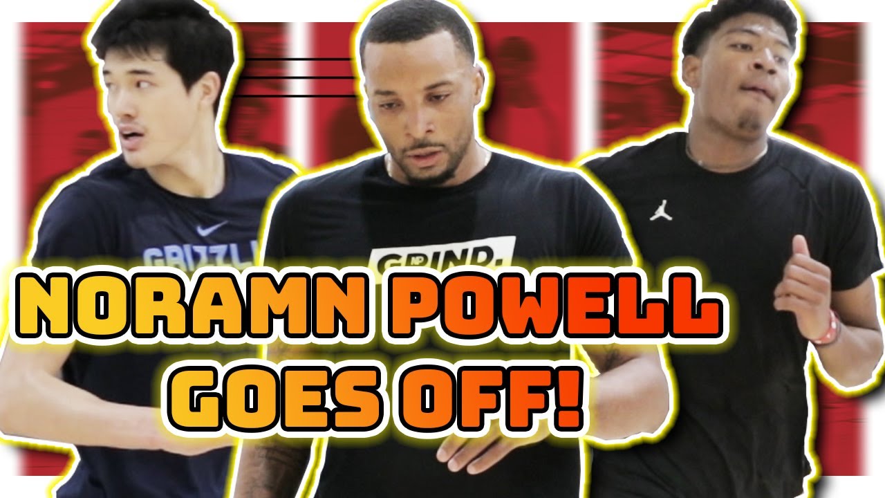 Private NBA RUNS | NORMAN POWELL catches *FIRE* | Rui Hachimura, Yuta Watanabe & more!