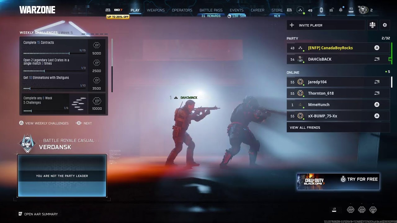 Warzone fun time
