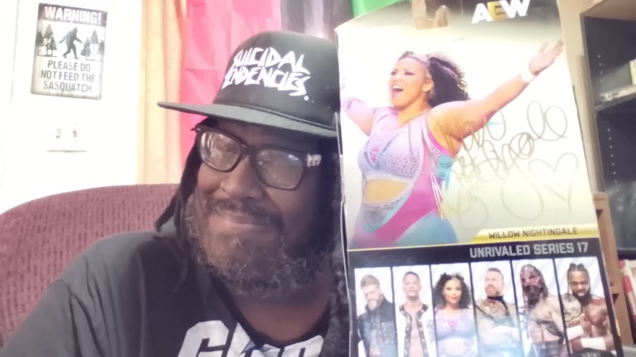 Willow Nightingale AEW Unrivaled Jazwares Action Figure Unboxing/Review 