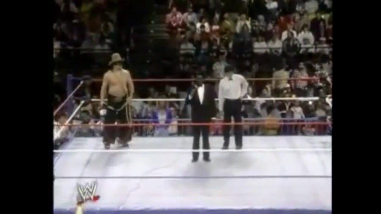 Koko B Ware vs Jobber Jimmy Jack Funk WWF Wrestling Challenge 1987