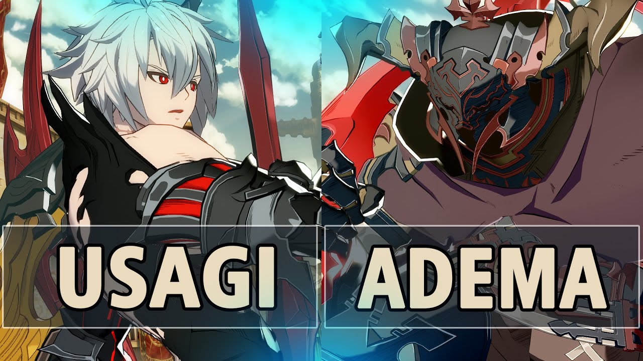 GBVSR:🔥Usagi (Lucilius) Vs ADEMA (Vaseraga)🔥| High Level Gameplay.
