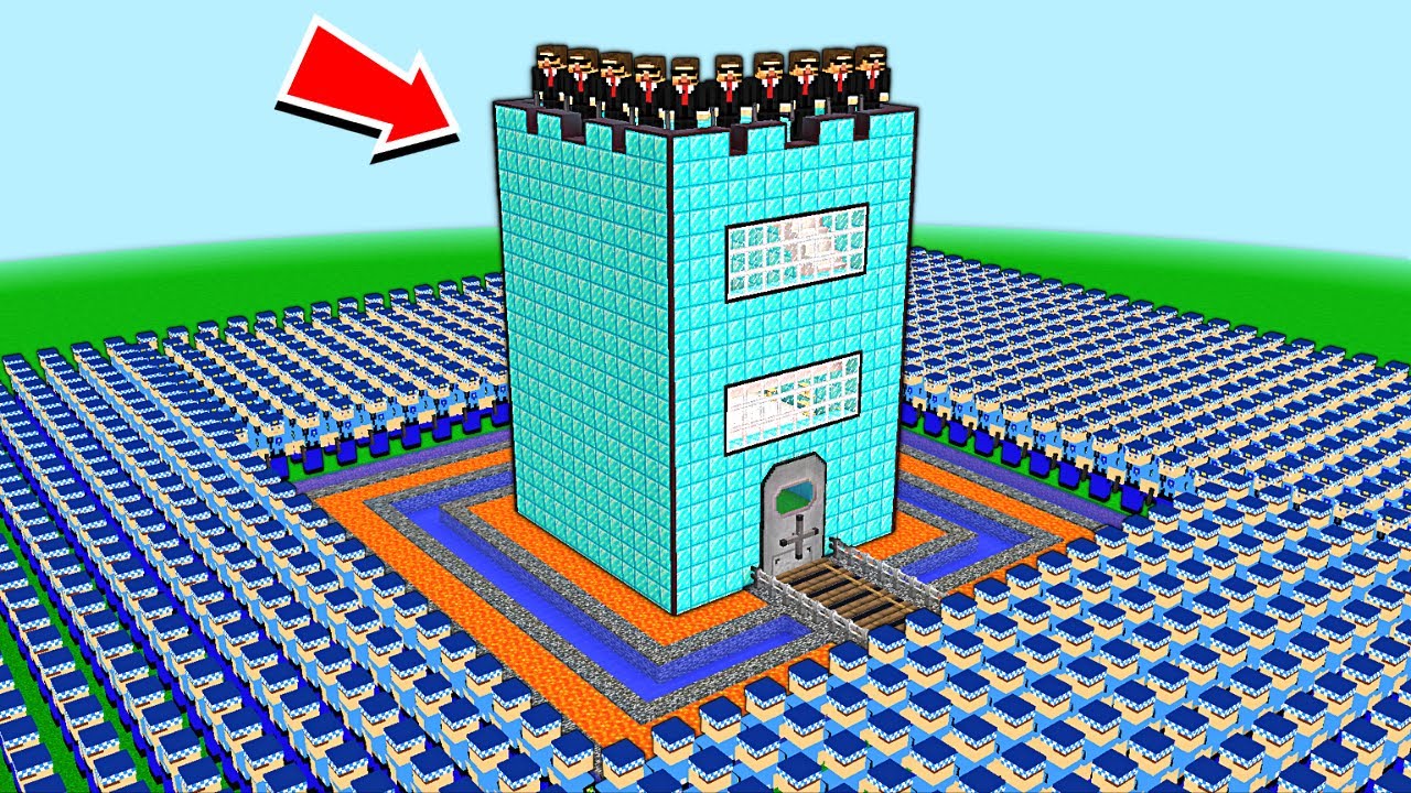 MAFYA GÜVENLİ EV VS KEREM KOMİSER! 😱 - Minecraft
