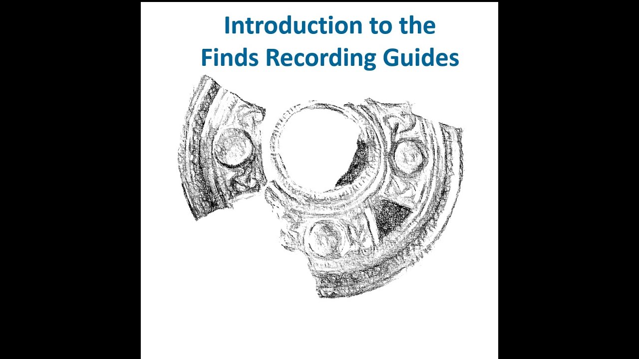 An introduction to the PAS Finds Recording Guides