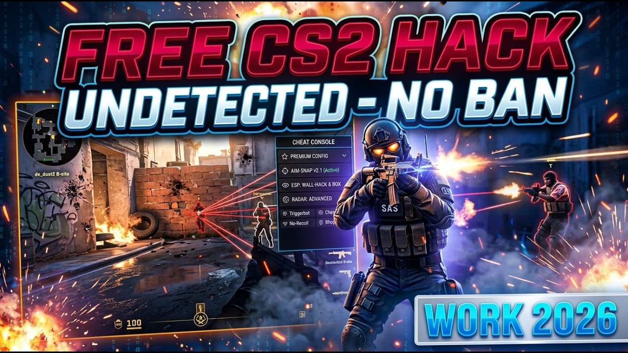 КАК СКАЧАТЬ ЧИТ НА CS 2? НОВЫЙ ХАК ДЛЯ CS2 | ПОЛНОСТЬЮ БЕЗДЕТЕКТНЫЙ (БЕЗ БАНА) | БЕСПЛАТНЫЙ ХАК C...