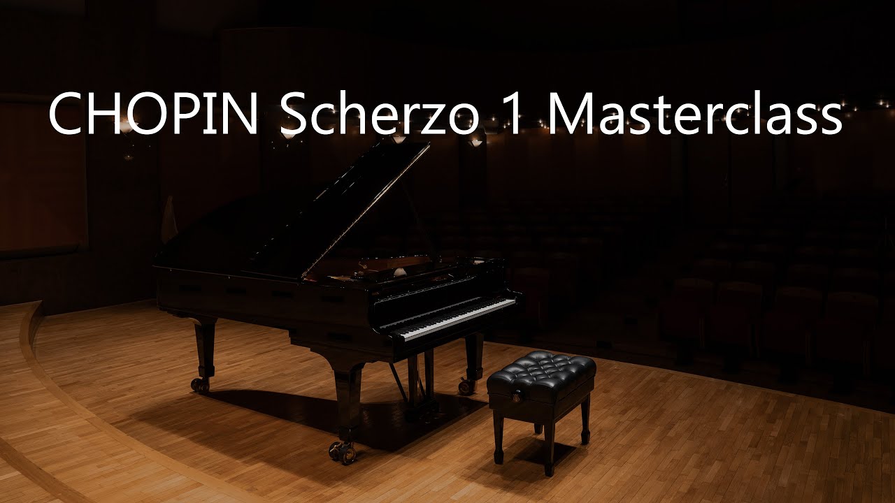 Chopin Scherzo no. 1 | Quick runs technique, phrasing, legato Masterclass