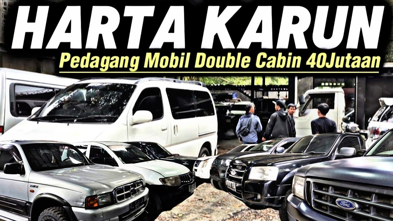 Harta Karun Mobil Bekas Double Cabin Numpuk Harga Merakyat Triton Ford Ranger Everest Hiace