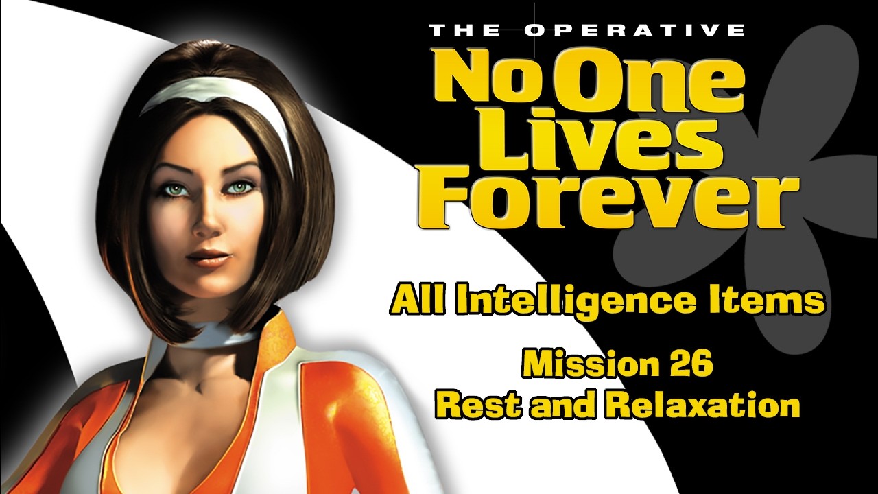 No One Lives Forever - All Intelligence Items in Mission 26