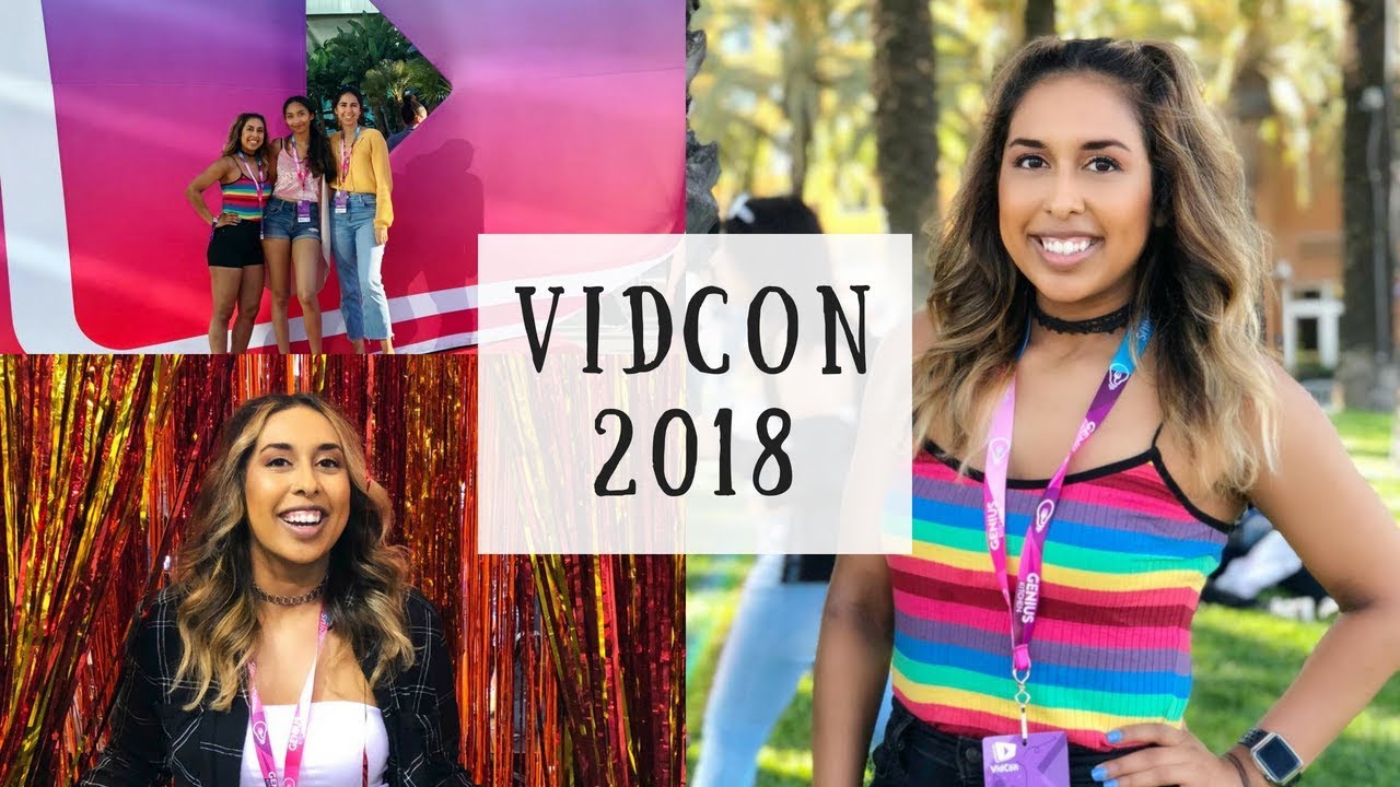 MY FIRST VIDCON EXPERIENCE | VIDCON 2018 VLOG