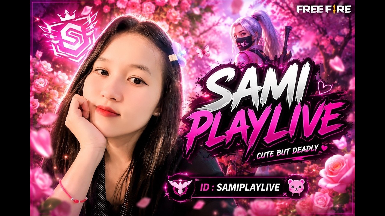 LIVE 💖 | Custom Room + Fun Gameplay | Sami Playzz##femalegamer #shortsfeed #freefirelive