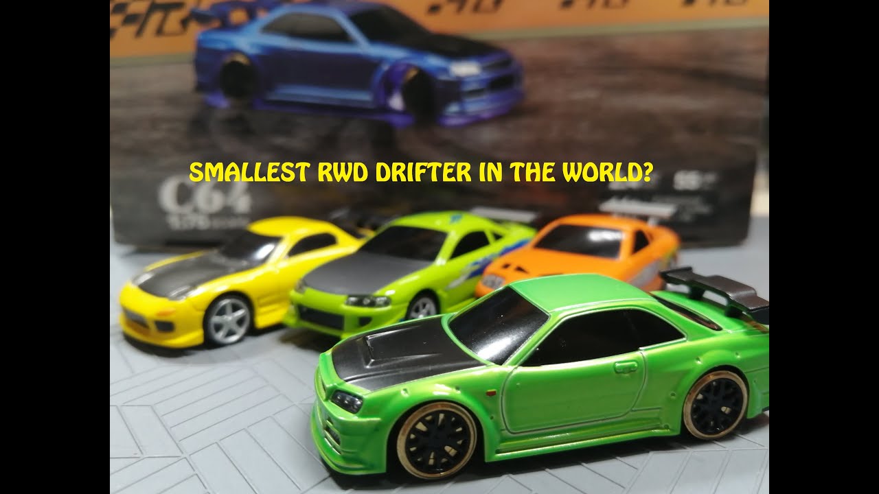 TURBO RACING C64 1/76 RC DRIFT CAR - FIRST LOOK