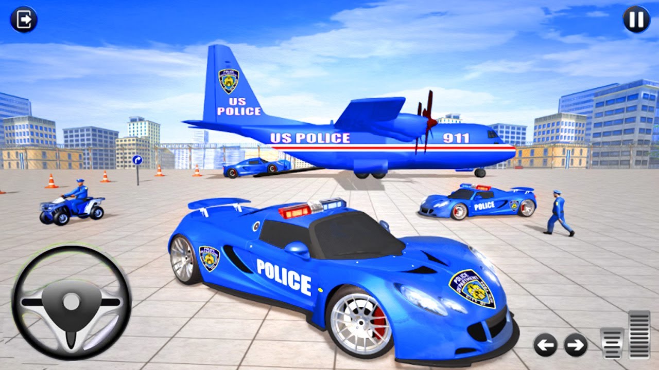 Police Car Bike Transport - Grand Police Transport Truck - Android Gameplay