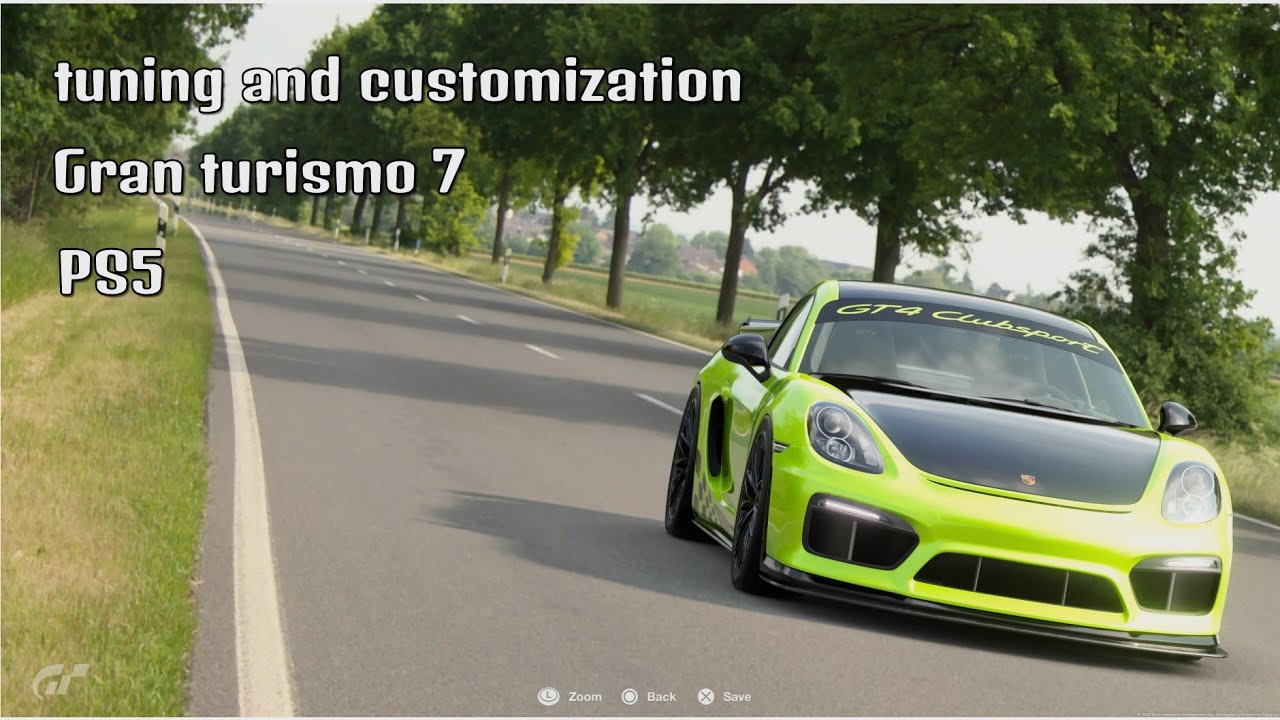 Gran turismo 7 | PS5 I tuning and customization Porsche Cayman GT4 16'