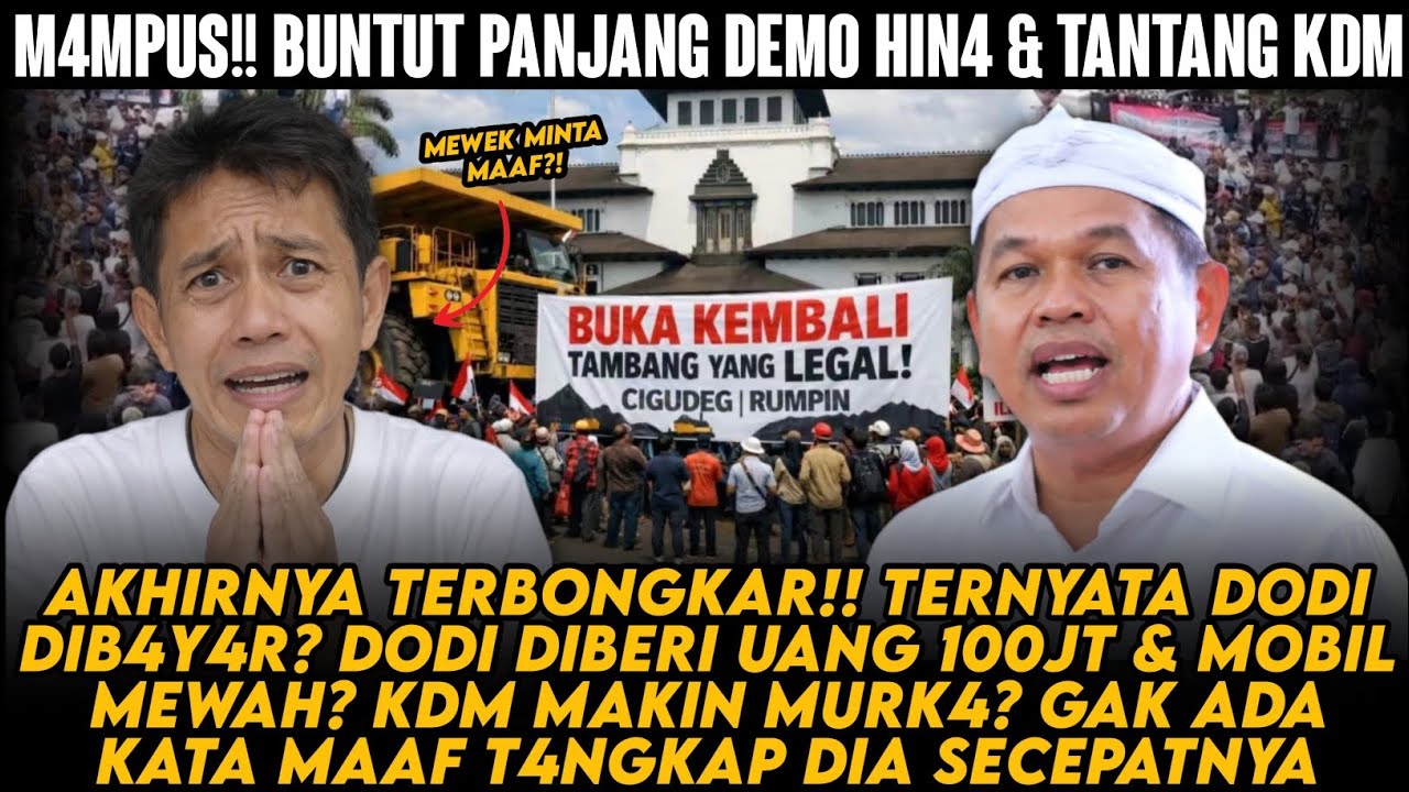 AKHIRNYA TERBONGKAR!! TERNYATA DODI ORANG B4YARAN? DIBERI U4NG & MOBIL MEWAH UNTUK SER4NG KANG DEDI?