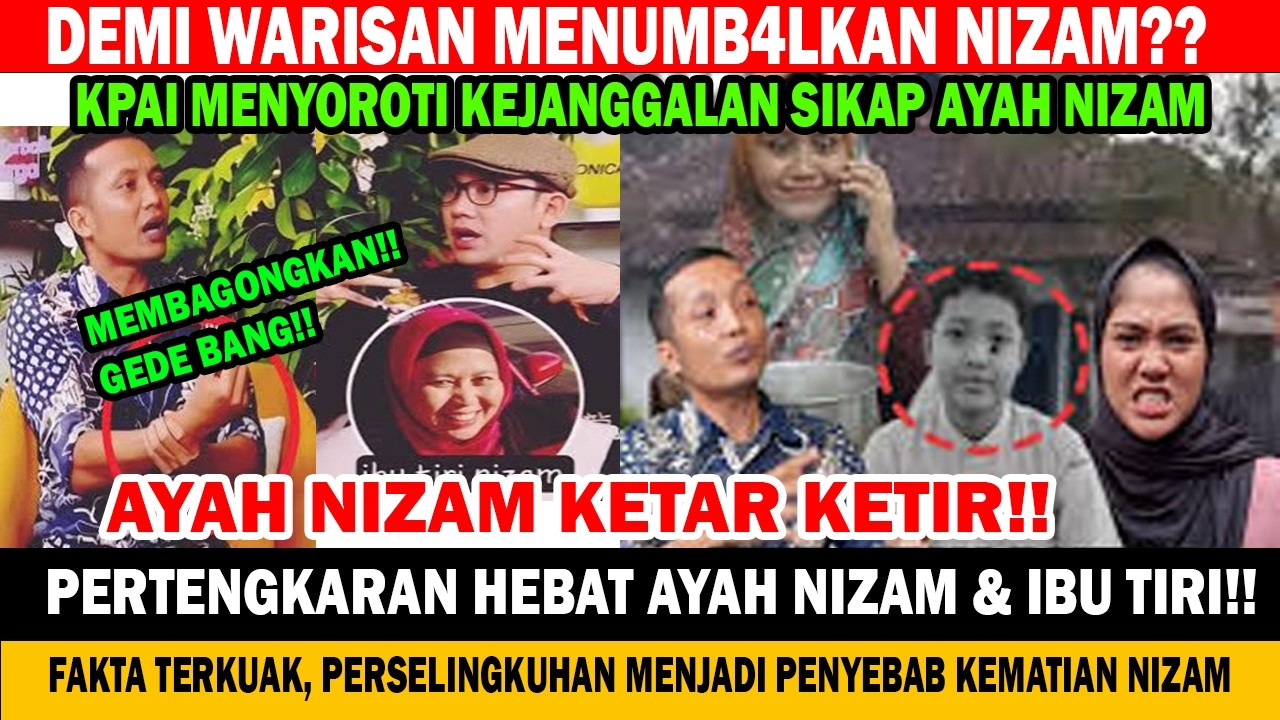 Menohok! Ayah Nizam Syafei Siap Lapor Balik Mantan Istri & Bantah Tudingan TSK Ibu Tiri anak angkat