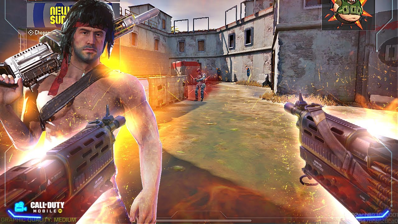 Akimbo choppers were all I needed to be good at COD Mobile