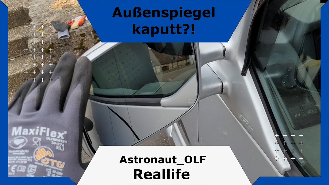 Spiegelglas herausgefallen | T4 Campervan | Astro