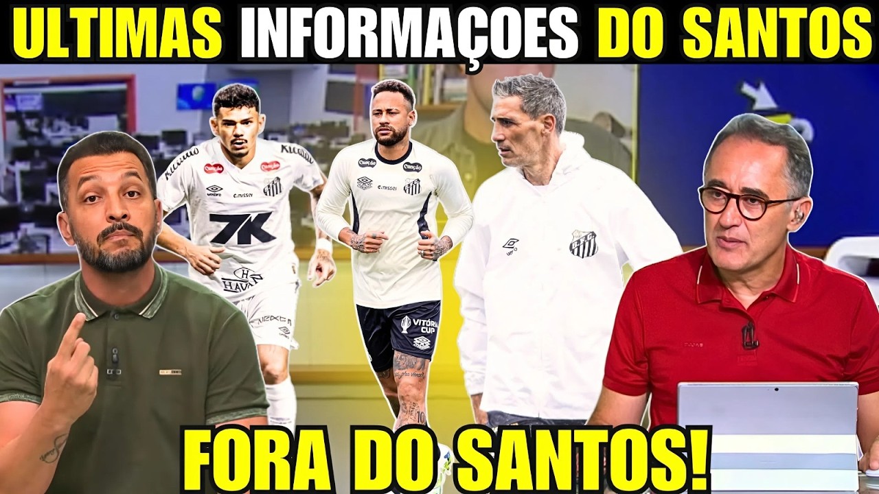 ATENÇÃO! DE SAÍDA NO SANTOS — DIRETORIA PERDE A PACIÊNCIA E TOMA PROVIDÊNCIAS DE ÚLTIMA HORA