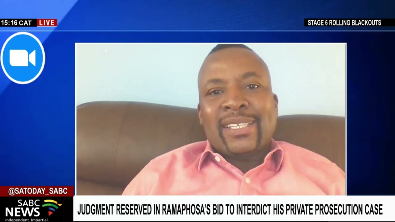 Analysis of Ramaphosa vs Zuma court proceedings: Thabo Masombuka
