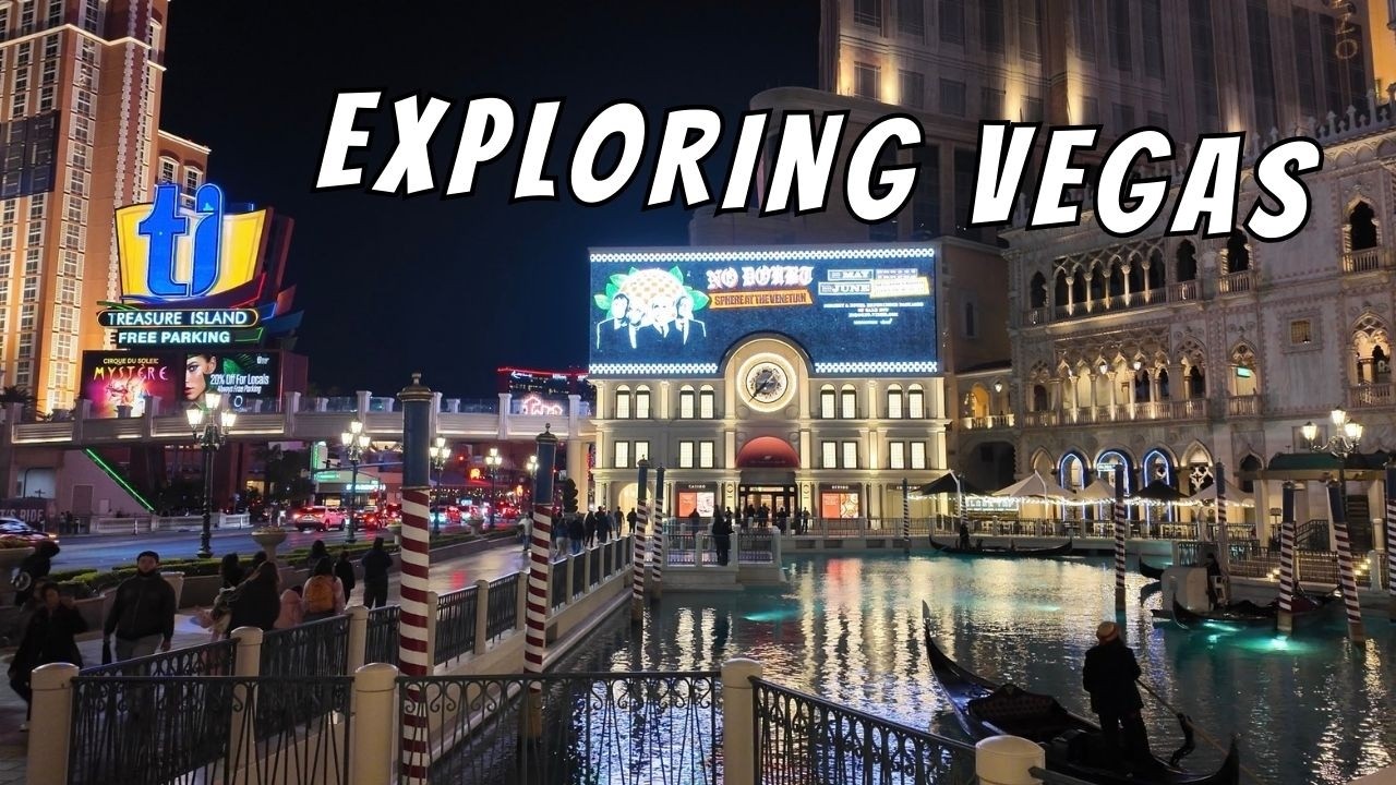 Saturday Night On The Las Vegas Strip - Wynn, Encore, Sphere Views, Venetian, & More