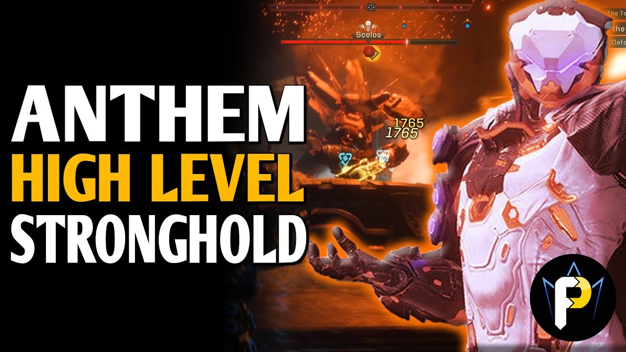 Anthem Stronghold Gameplay: TEMPLE OF SCAR! (High Level Storm Javelin)