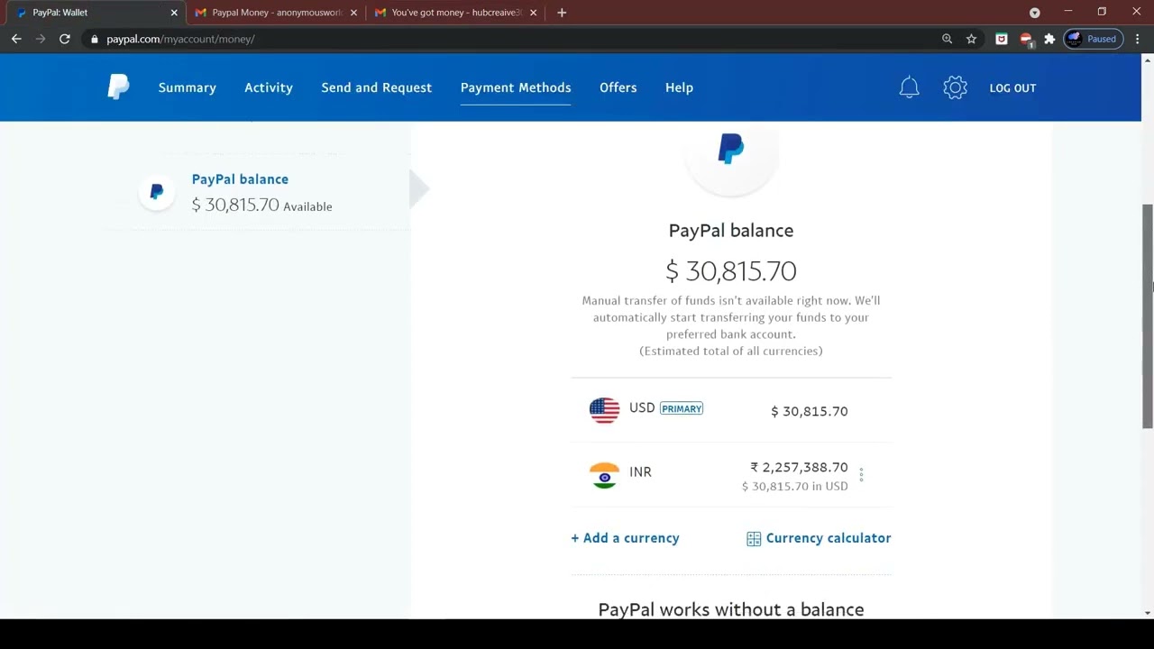 Best Paypal Money Loader Ever,  Load Your Paypal Account in 10 Minutes