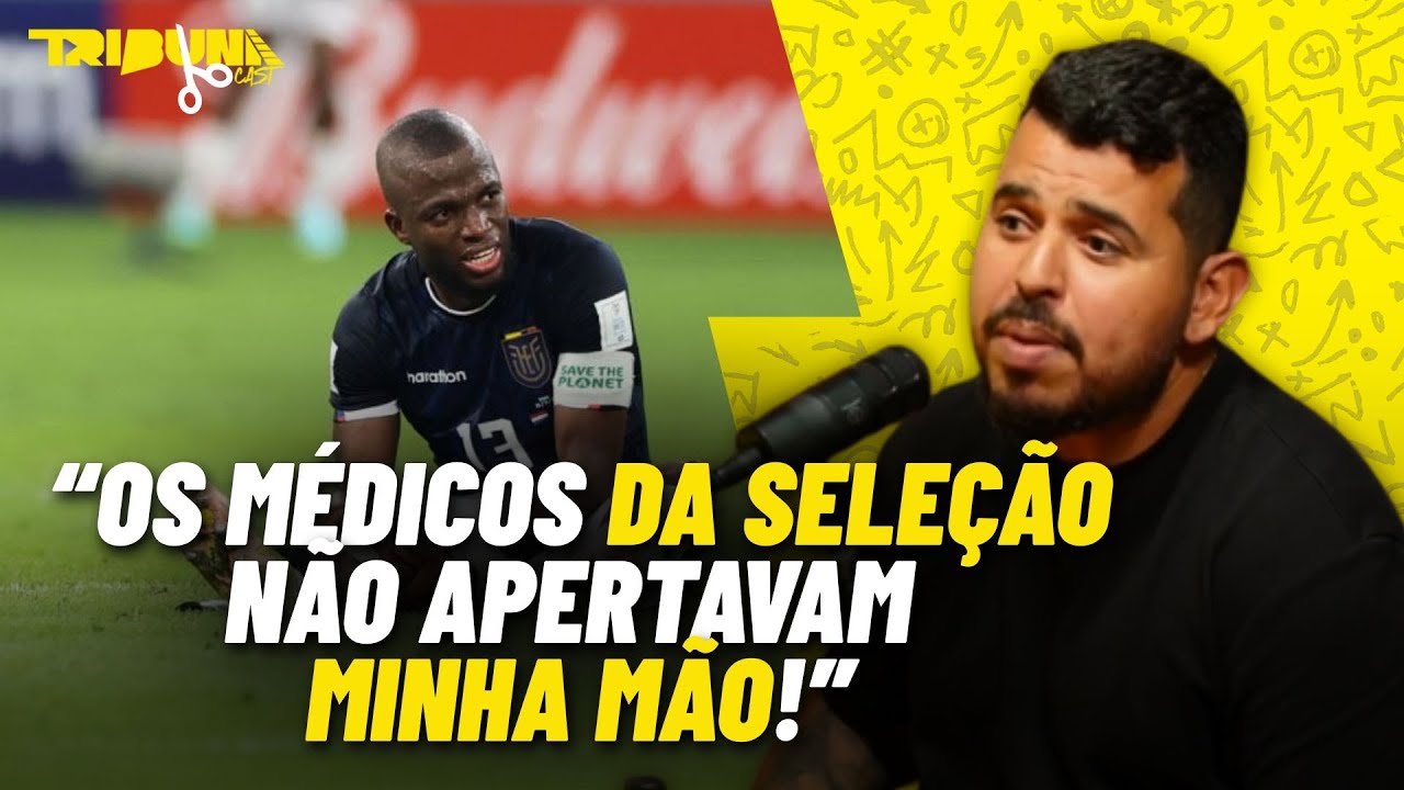 VALENCIA EXIGIU O FISIOTERAPEUTA PARTICULAR NA COPA DO MUNDO!