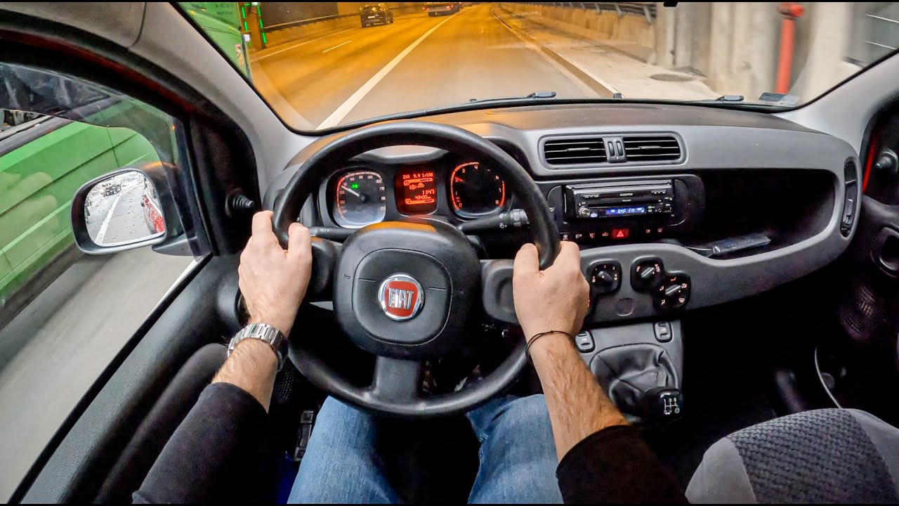 2012 Fiat Panda [1.2 69 HP] |0-100| POV Test Drive #972 Joe Black