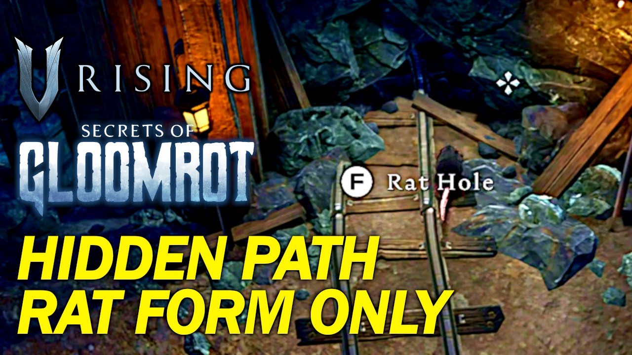 New Secret Area FULL of Loot in V Rising Secrets of Gloomrot Update