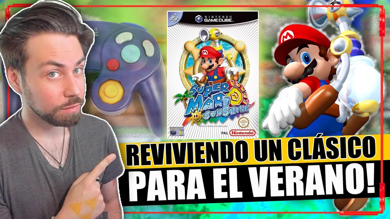 Reviviendo UN CL&Aacute;SICO INFRAVALORADO! Super Mario Sunshine! El juego PERFECTO para este P*TO CALOR!