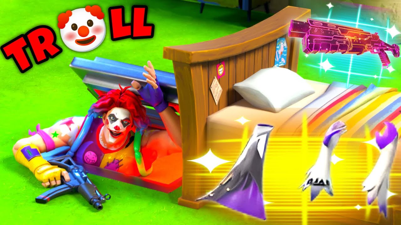 [WIN🏆] TR🤣LL BED WARS🛏️ | MAP CODE 9783-9810-3294 | Fortnite Creative Map (2)