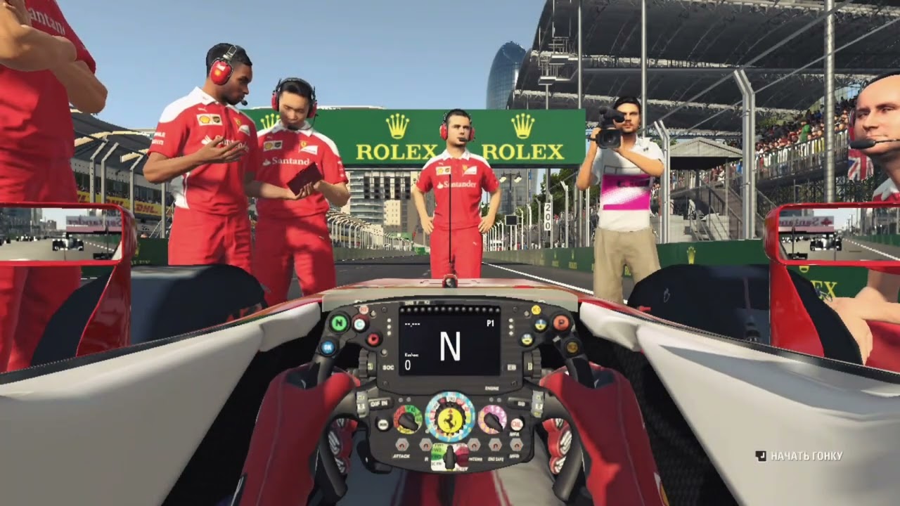 F1 2016 • Baku GP Race with Sebastian Vettel
