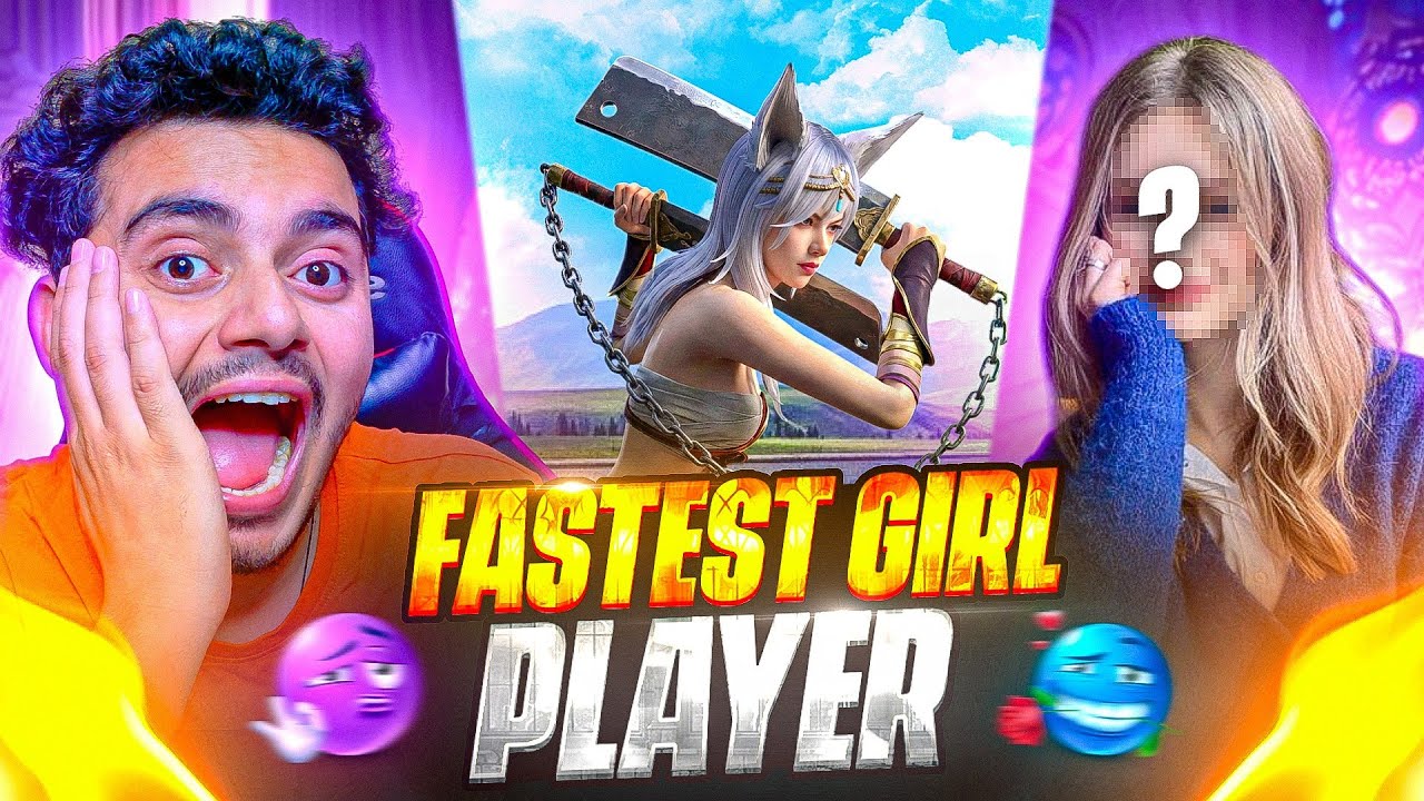 India’s Fastest Girl Player?👧 vs Testing 10x Speed Player🌪 To Join Nonstop Gaming Guild 🏡