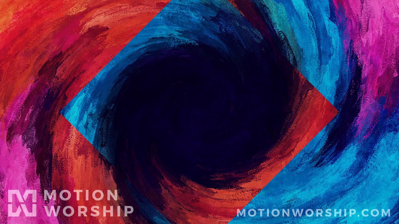 Paint Swirl Vivid Color Diamond HD Loop by Motion Worship