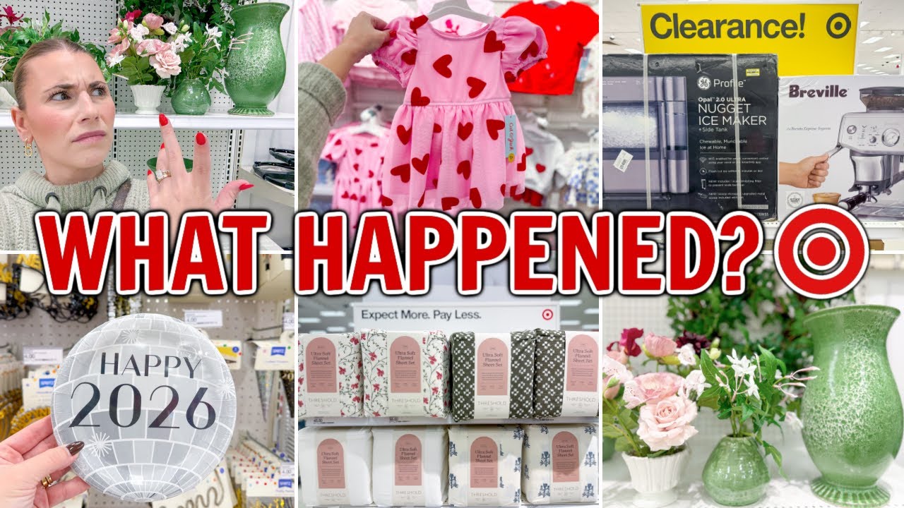 TARGET IS A MESS&hellip; What&rsquo;s Going On?! 😬🎯 NEW Decor, Valentines Day finds, & more!