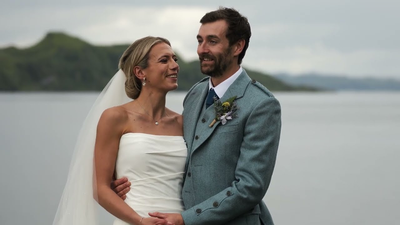 Ellen & Cal Wedding Video Teaser | Isle of Seil