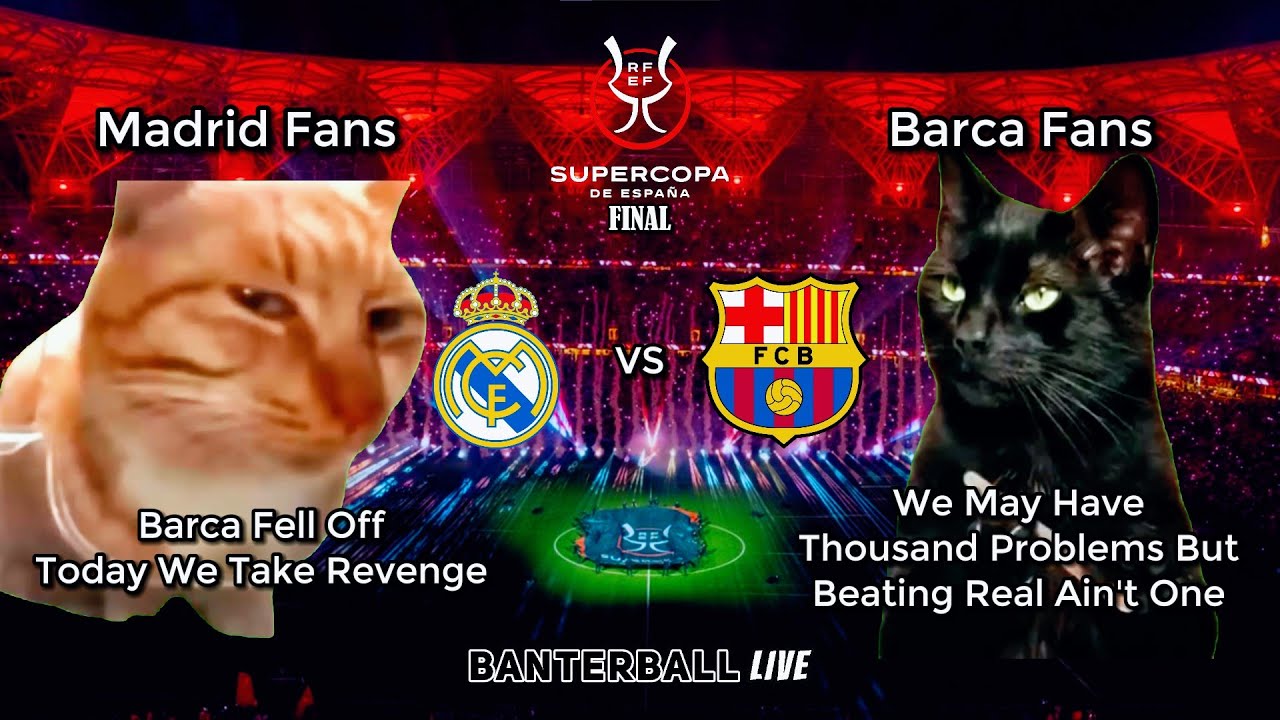 REAL MADRID 2 - 5 FC BARCELONA | Cat Memes HIGHLIGHTS | Supercopa de Espa&ntilde;a Final 2025